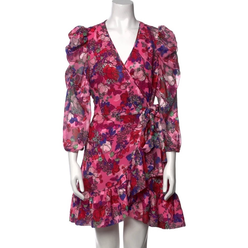 Tanya Taylor Sasha wrap up dress